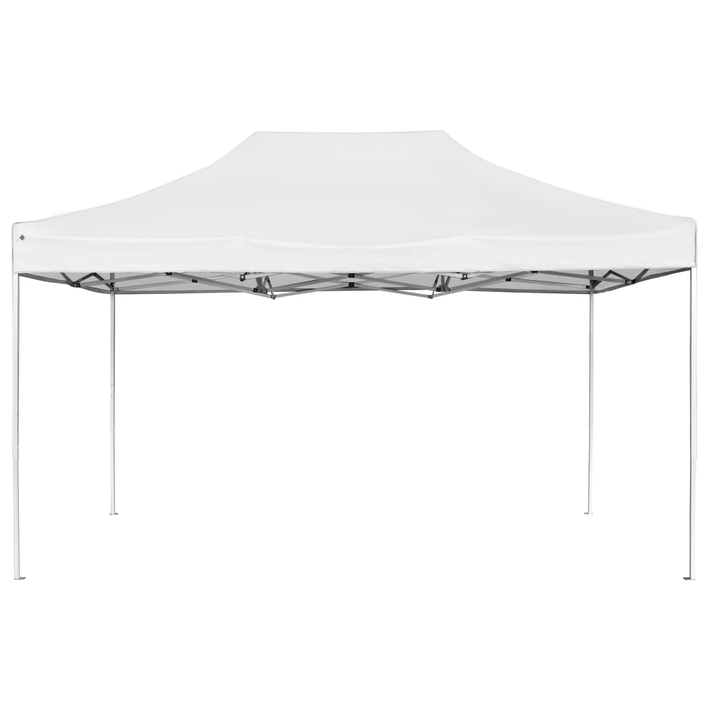 Cort de petrecere pliabil profesional, alb, 4,5x3 m, aluminiu GartenMobel Dekor