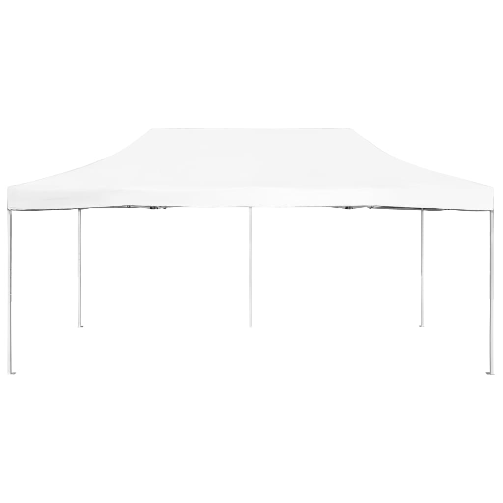 Cort de petrecere pliabil profesional, alb, 6 x 3 m, aluminiu GartenMobel Dekor