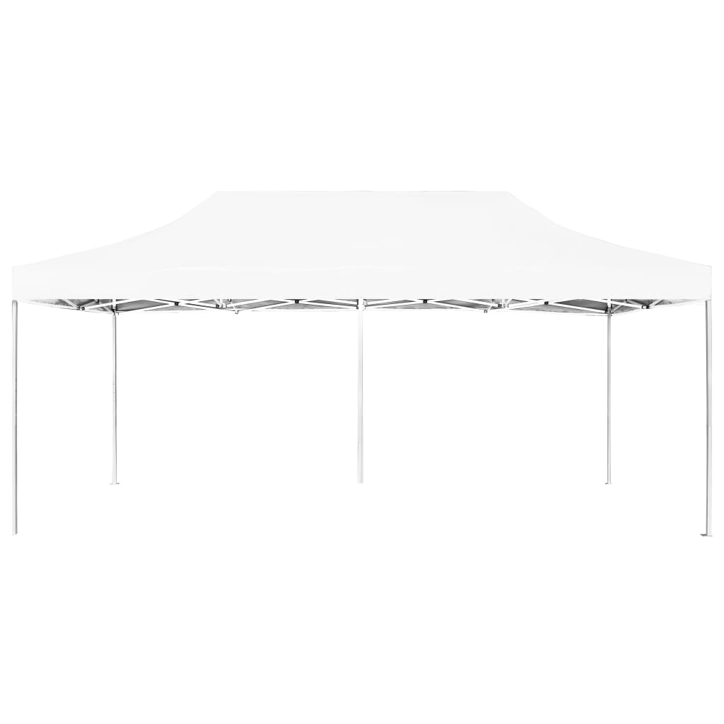 Cort de petrecere pliabil profesional, alb, 6 x 3 m, aluminiu GartenMobel Dekor