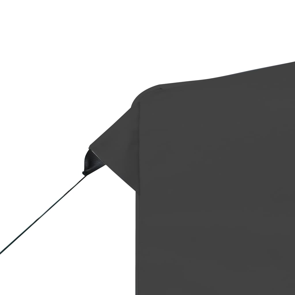 Cort de petrecere pliabil profesional, antracit, 3x3m, aluminiu GartenMobel Dekor