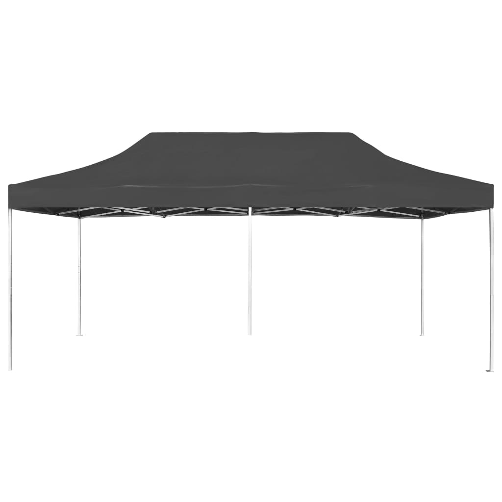 Cort de petrecere pliabil profesional, antracit, 6x3m, aluminiu GartenMobel Dekor
