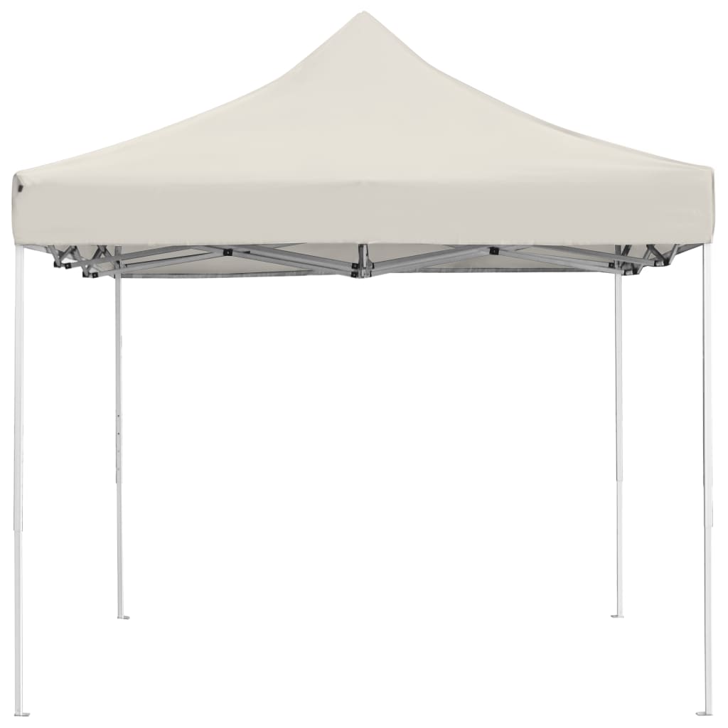 Cort de petrecere pliabil profesional, crem, 4,5x3 m, aluminiu GartenMobel Dekor
