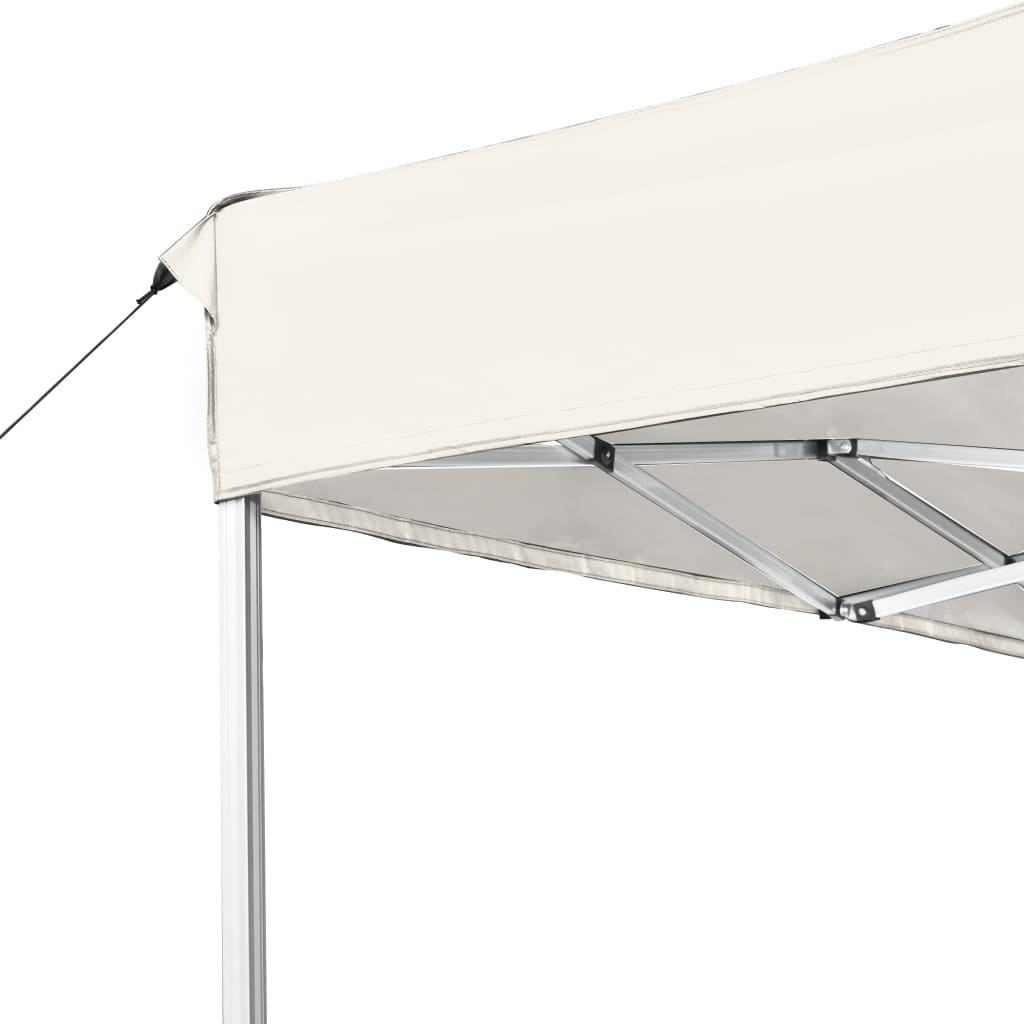 Cort de petrecere pliabil profesional, crem, 4,5x3 m, aluminiu GartenMobel Dekor