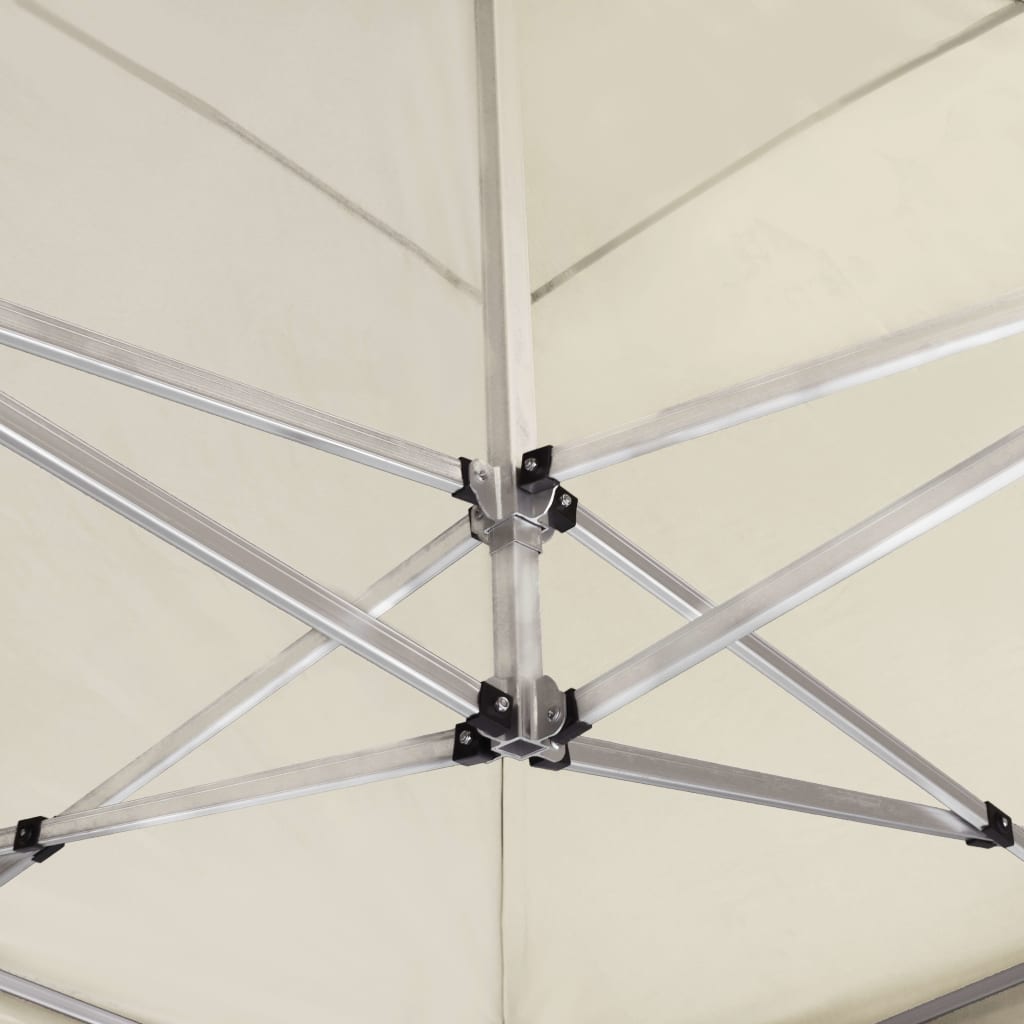 Cort de petrecere pliabil profesional, crem, 6 x 3 m, aluminiu GartenMobel Dekor