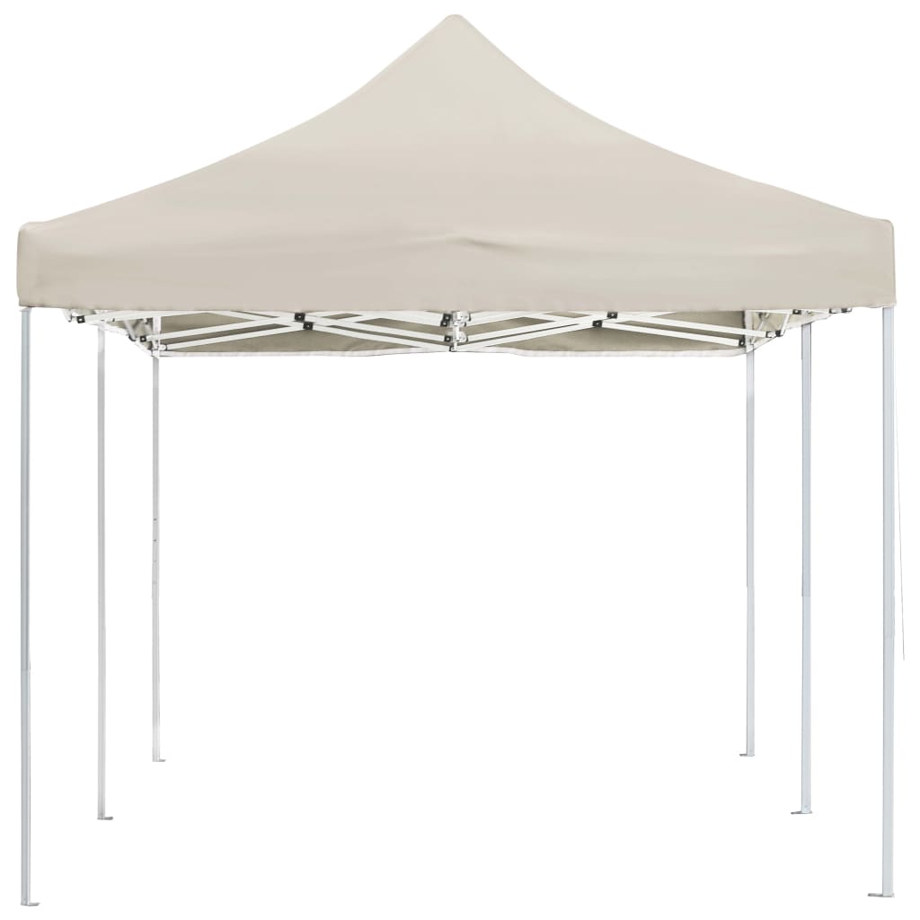 Cort de petrecere pliabil profesional, crem, 6 x 3 m, aluminiu GartenMobel Dekor