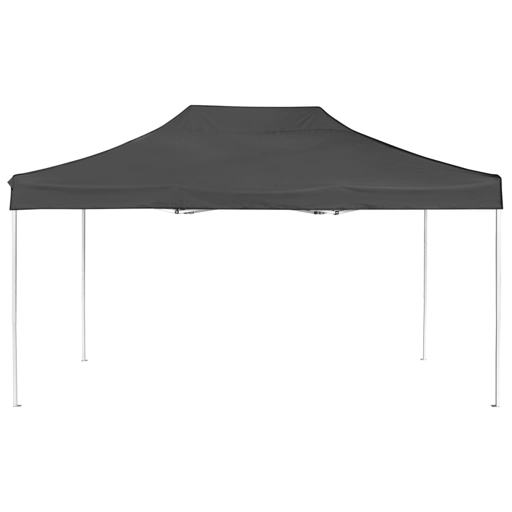 Cort de petrecere pliabil profesional antracit 4,5x3 m aluminiu GartenMobel Dekor