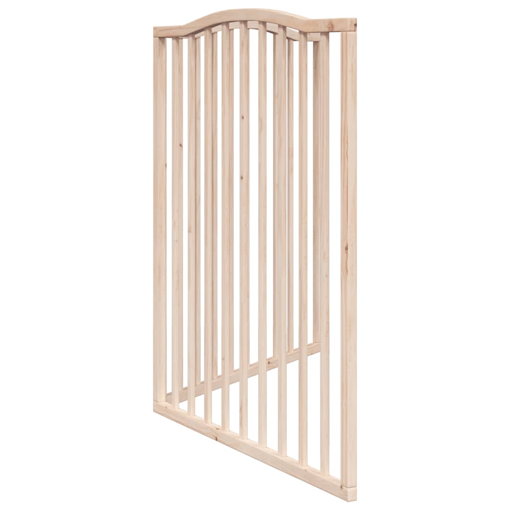 Poartă pentru câini pliabilă, 2 panouri, 160 cm, lemn de plop GartenMobel Dekor