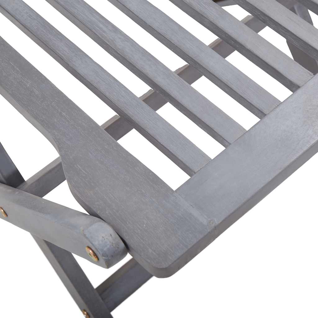 Scaune pliabile de exterior, 4 buc., lemn masiv de acacia GartenMobel Dekor