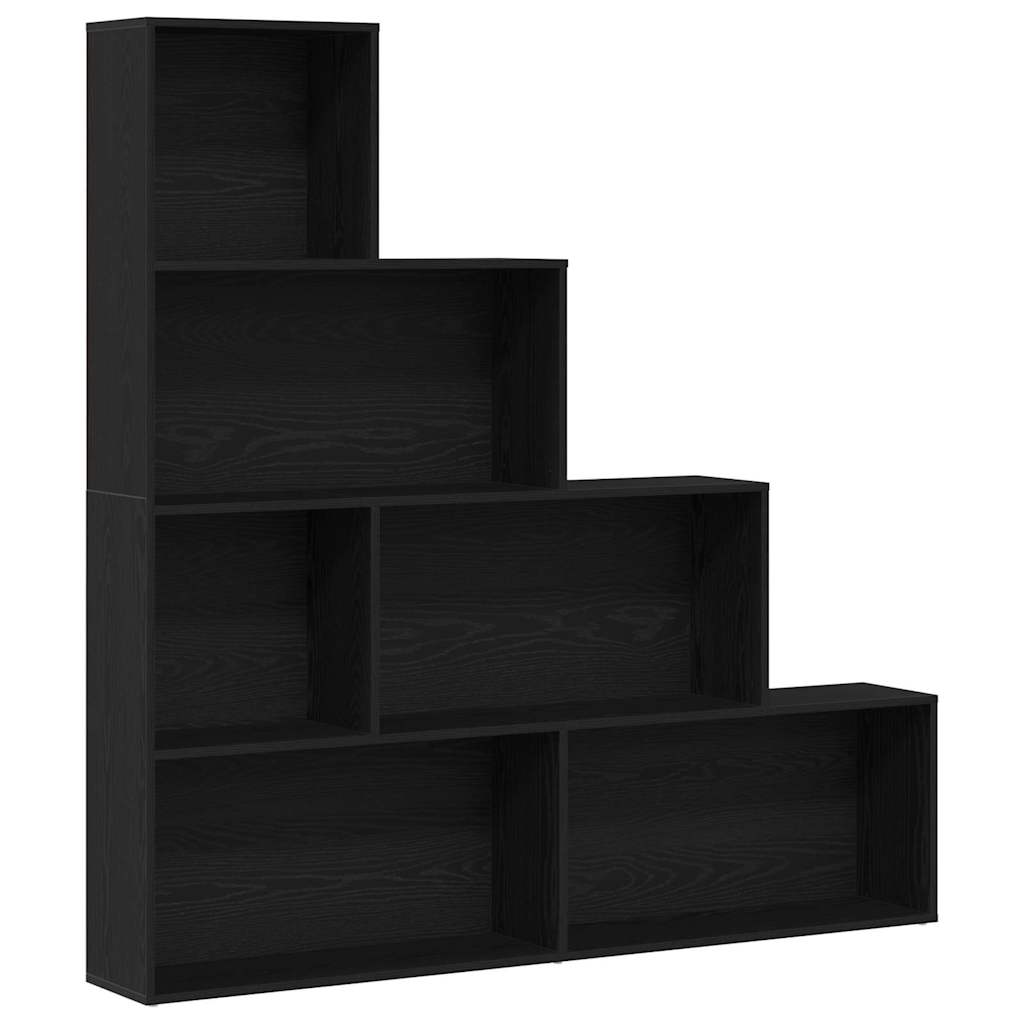 Dulap pentru cărți Stejar Negru 155 x 24 x 160 cm Lemn compozit GartenMobel Dekor