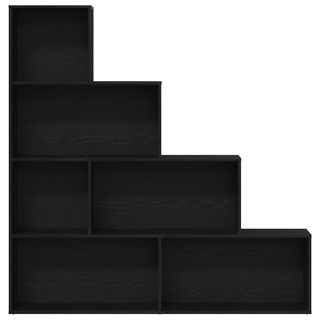 Dulap pentru cărți Stejar Negru 155 x 24 x 160 cm Lemn compozit GartenMobel Dekor