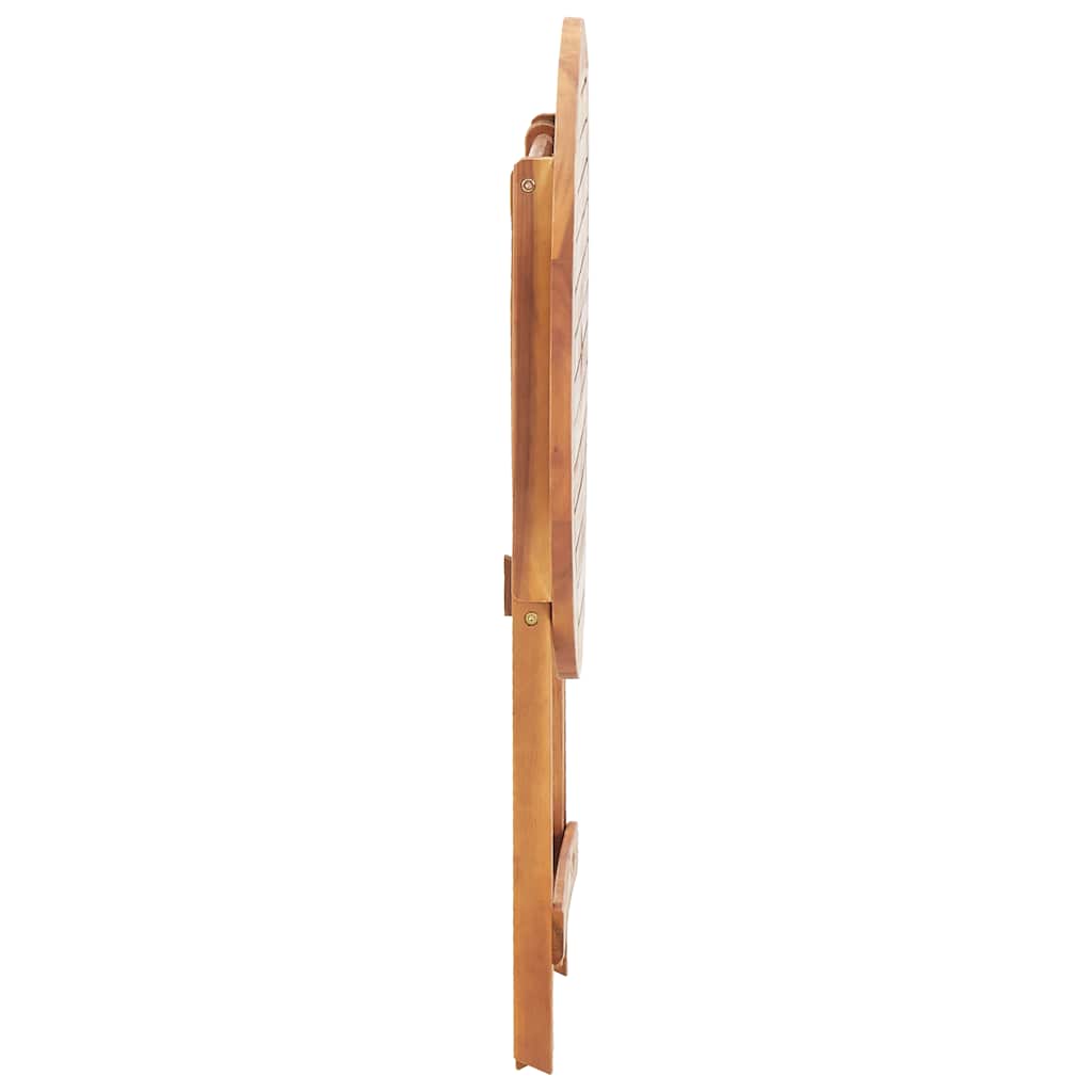 Masă de grădină pliabilă, 60 x 75 cm, lemn masiv de acacia GartenMobel Dekor