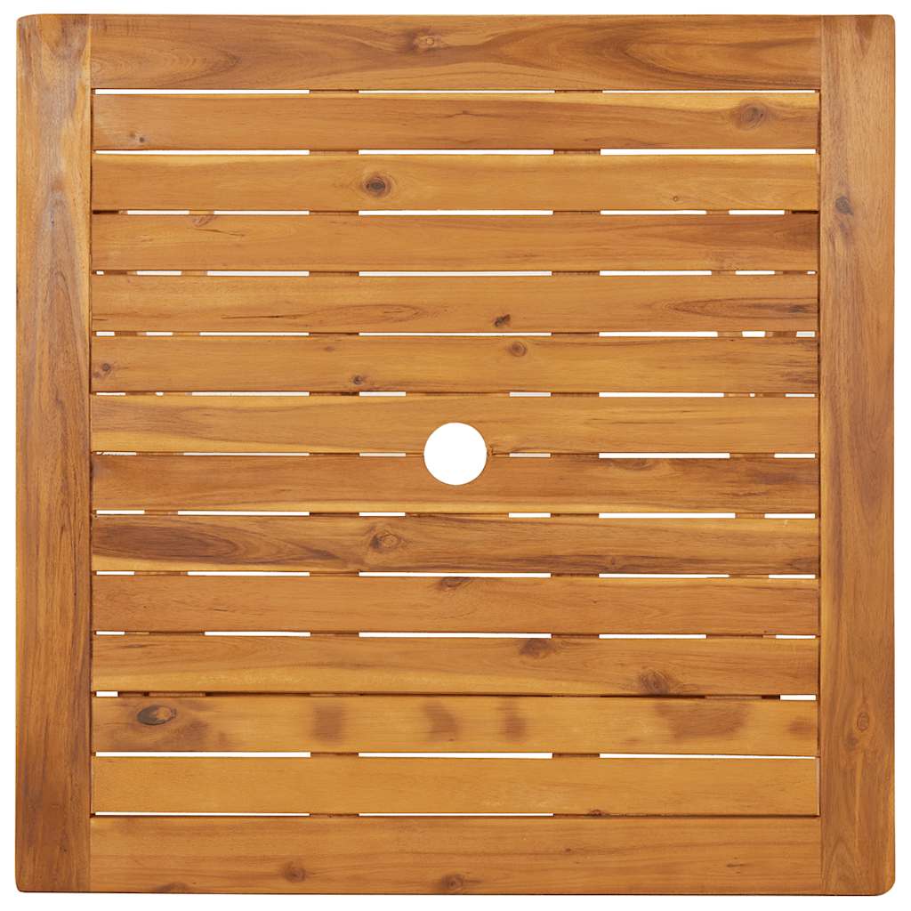 Masă de grădină pliabilă, 70 x 70 x 75 cm, lemn masiv de acacia GartenMobel Dekor