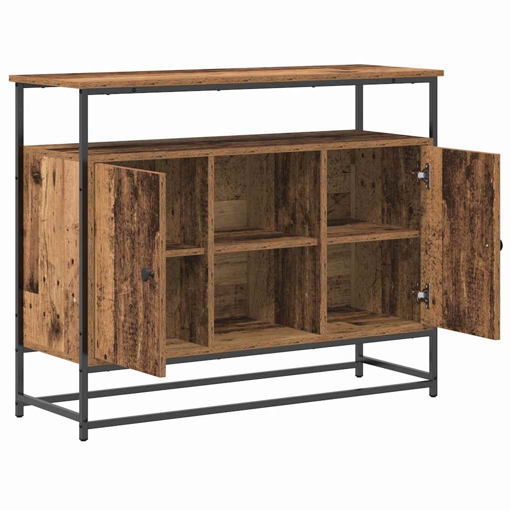 Bufet Lemn vechi 100 x 35 x 80 cm Lemn compozit GartenMobel Dekor