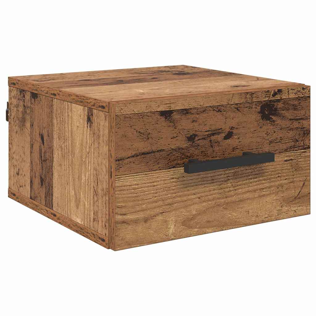 Dulap de noapte Lemn vechi 35 x 35 x 20 cm Lemn compozit GartenMobel Dekor