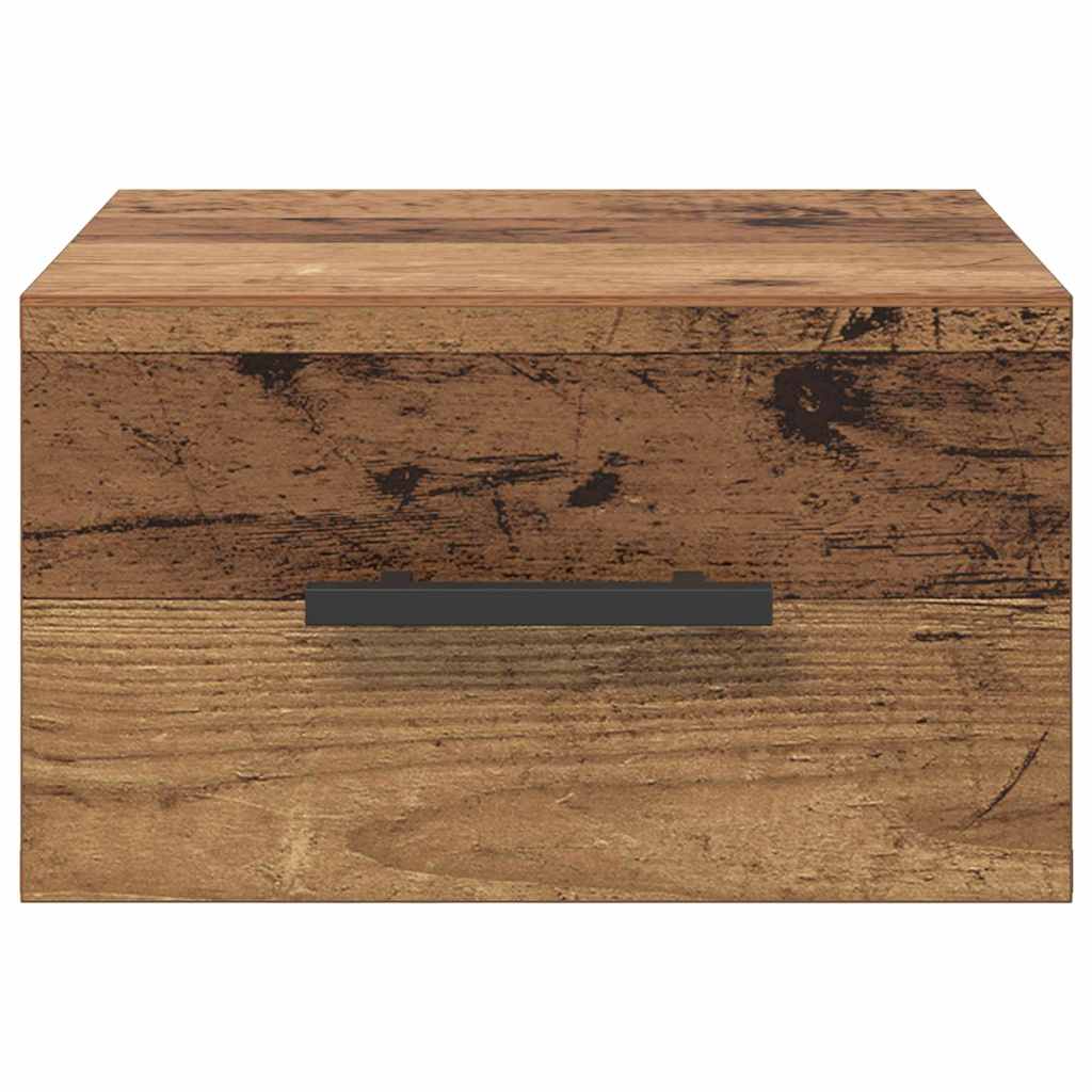 Dulap de noapte Lemn vechi 35 x 35 x 20 cm Lemn compozit GartenMobel Dekor