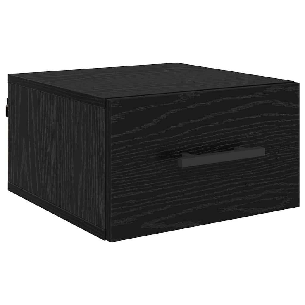 Dulap de noapte Stejar negru 35 x 35 x 20 cm Lemn compozit GartenMobel Dekor