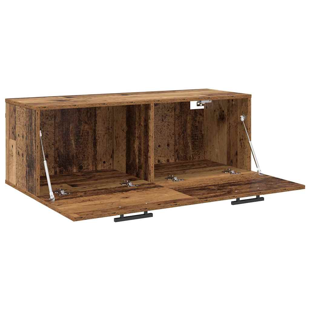 Dulap de perete Lemn vechi 100 x 36.5 x 35 cm Lemn compozit GartenMobel Dekor