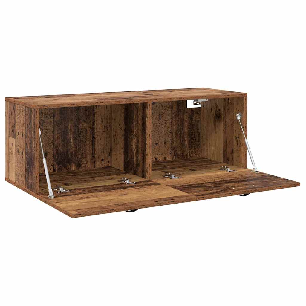 Dulap de perete Lemn vechi 100 x 36.5 x 35 cm Lemn compozit GartenMobel Dekor