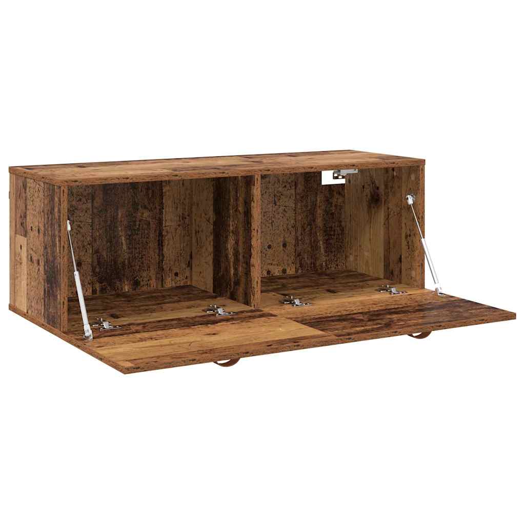 Dulap de perete Lemn vechi 100 x 36.5 x 35 cm Lemn compozit GartenMobel Dekor