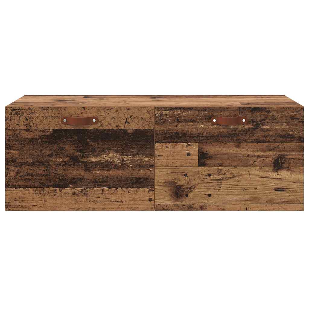 Dulap de perete Lemn vechi 100 x 36.5 x 35 cm Lemn compozit GartenMobel Dekor