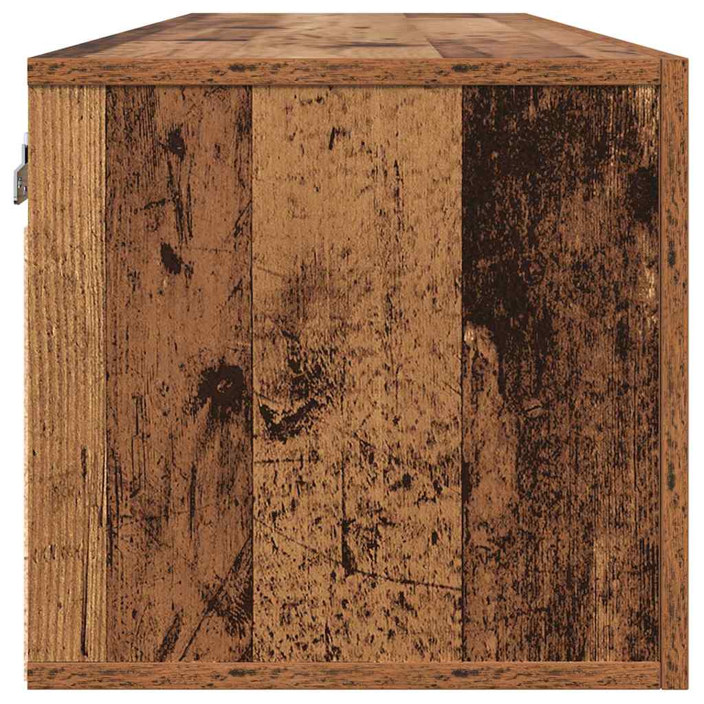 Dulap de perete Lemn vechi 100 x 36.5 x 35 cm Lemn compozit GartenMobel Dekor