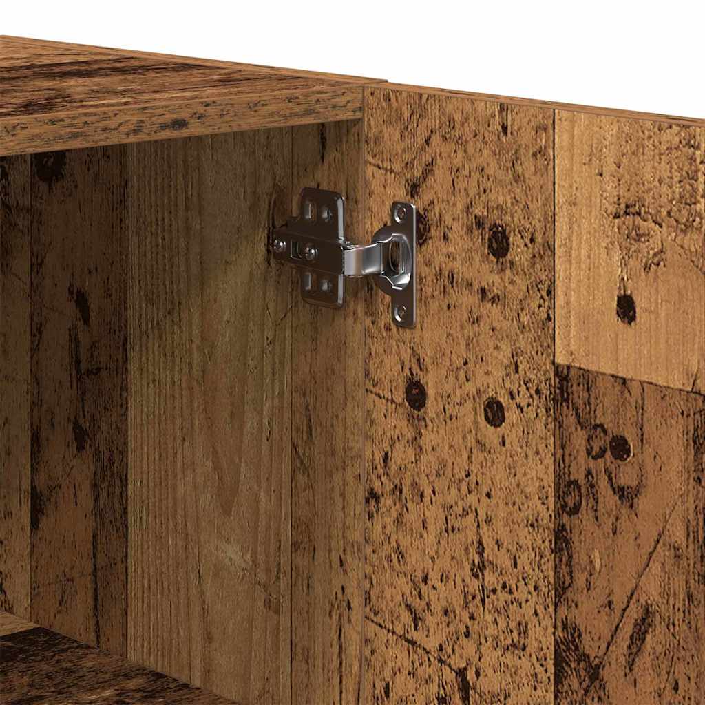 Dulap de perete Lemn vechi 60 x 31 x 60 cm Lemn compozit GartenMobel Dekor