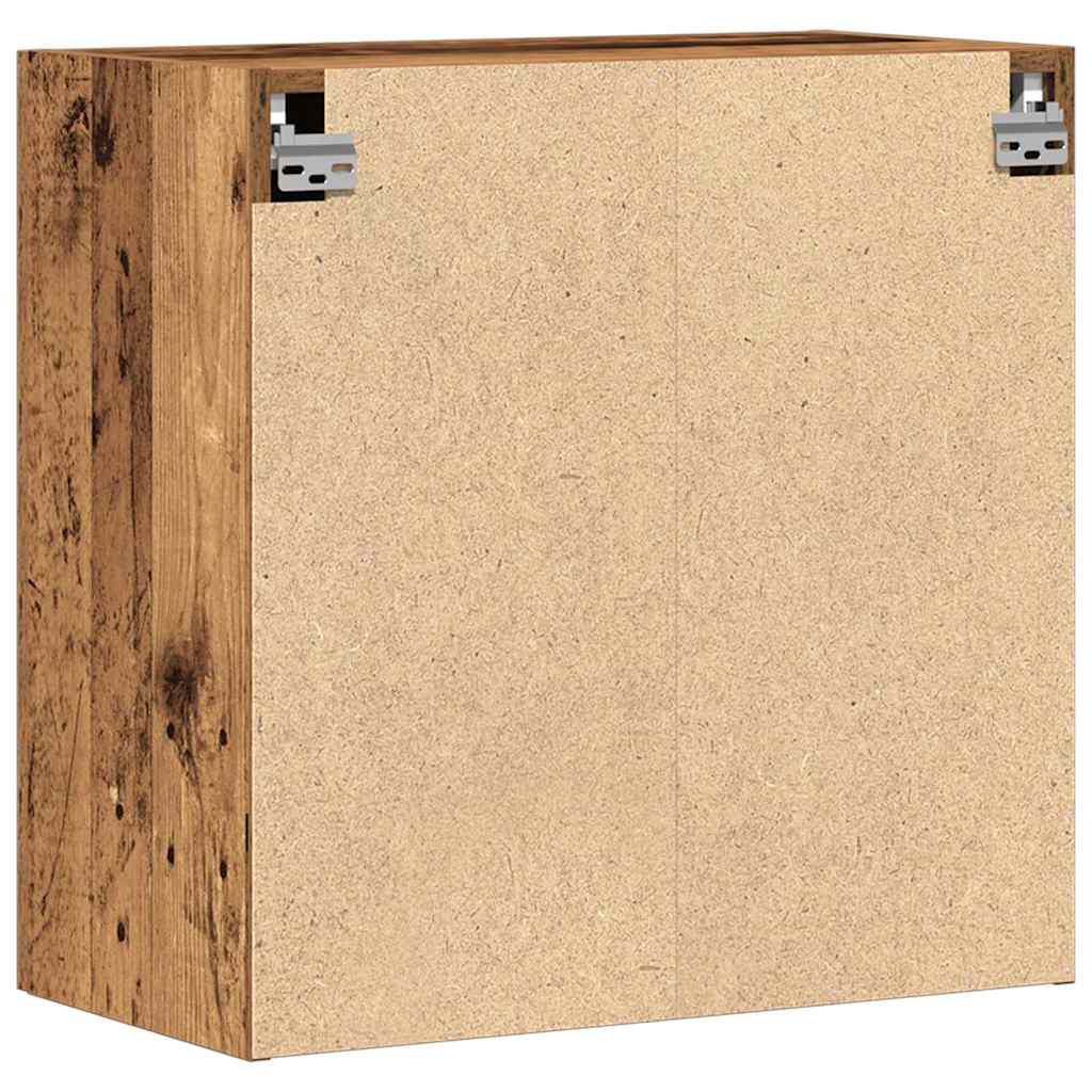 Dulap de perete Lemn vechi 60 x 31 x 60 cm Lemn compozit GartenMobel Dekor