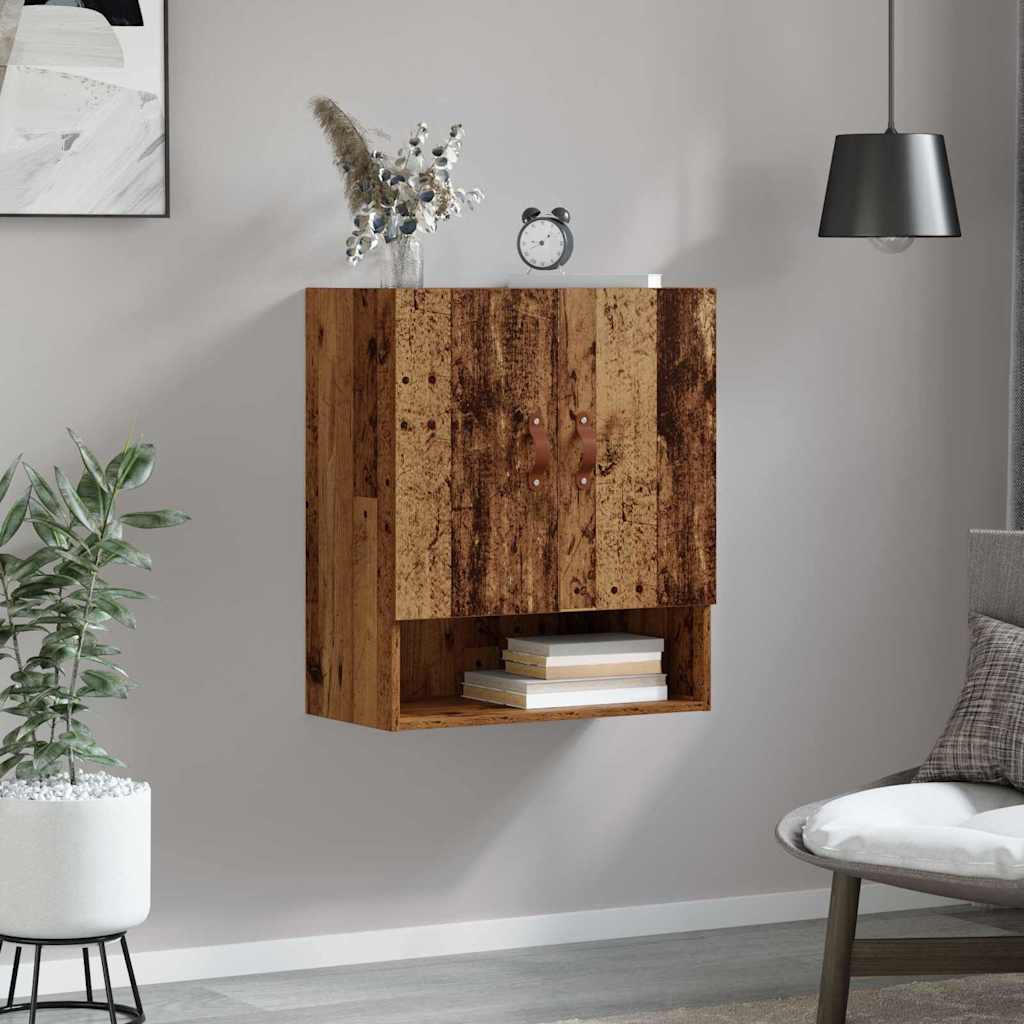 Dulap de perete Lemn vechi 60 x 31 x 70 cm Lemn compozit GartenMobel Dekor