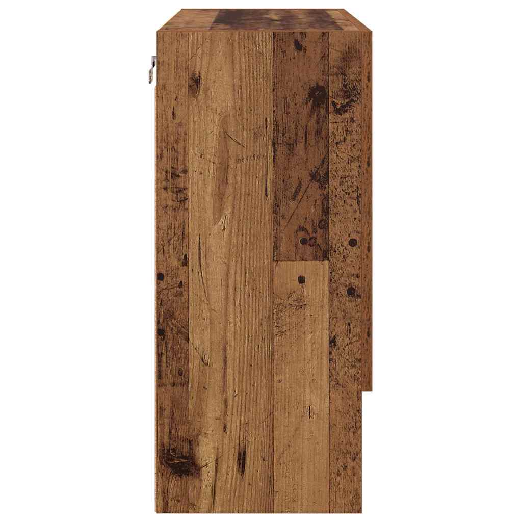 Dulap de perete Lemn vechi 60 x 31 x 70 cm Lemn compozit GartenMobel Dekor