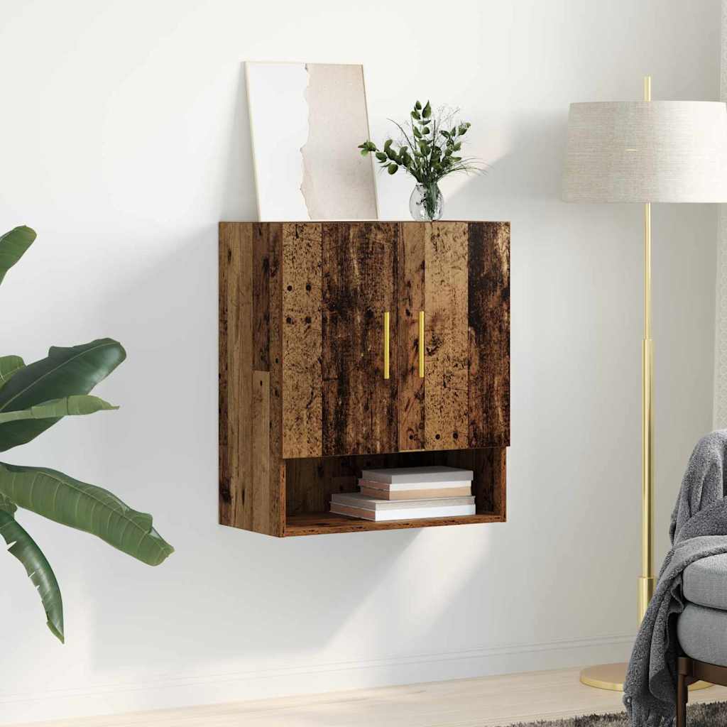 Dulap de perete Lemn vechi 60 x 31 x 70 cm Lemn compozit GartenMobel Dekor