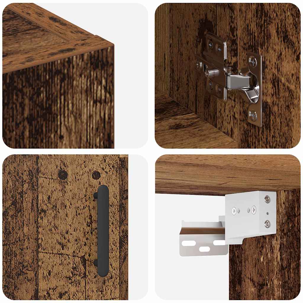 Dulap de perete Lemn vechi 60 x 31 x 70 cm Lemn compozit GartenMobel Dekor