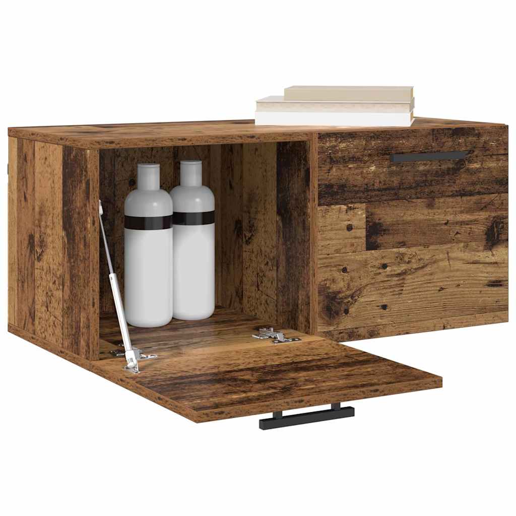 Dulap de perete Lemn vechi 80 x 36.5 x 35 cm Lemn compozit GartenMobel Dekor