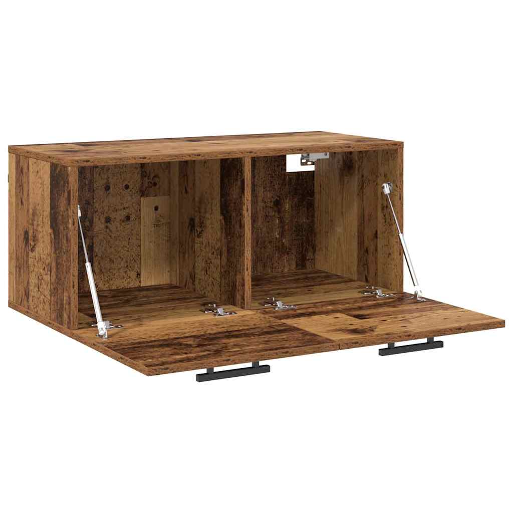 Dulap de perete Lemn vechi 80 x 36.5 x 35 cm Lemn compozit GartenMobel Dekor