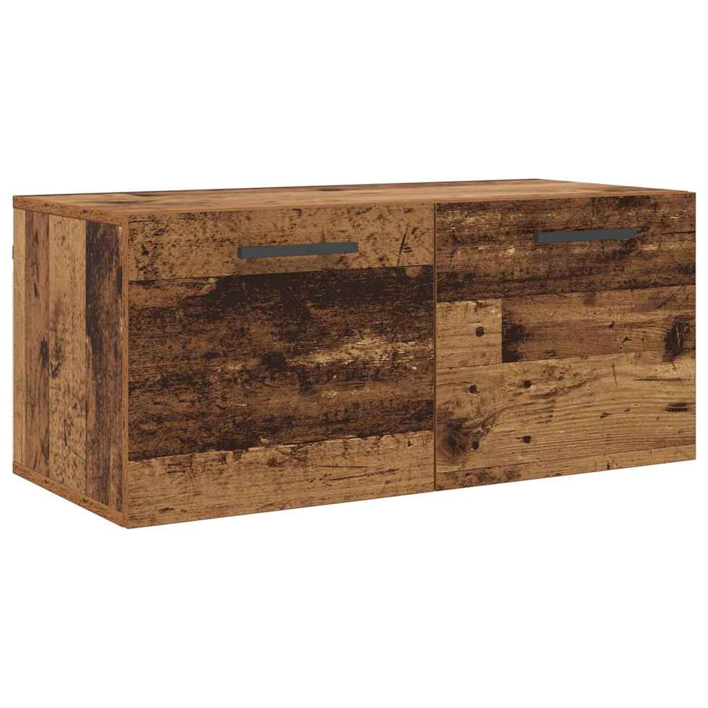 Dulap de perete Lemn vechi 80 x 36.5 x 35 cm Lemn compozit GartenMobel Dekor