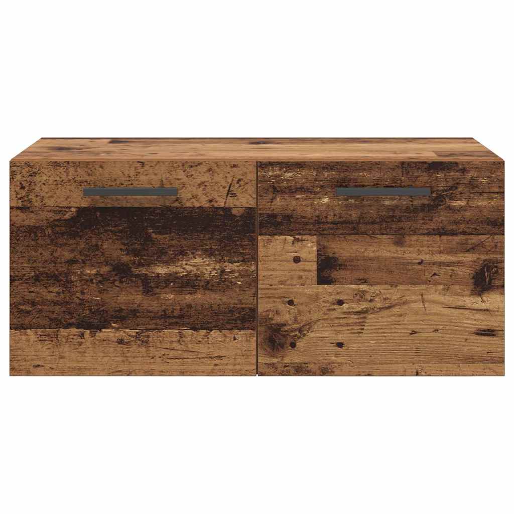 Dulap de perete Lemn vechi 80 x 36.5 x 35 cm Lemn compozit GartenMobel Dekor