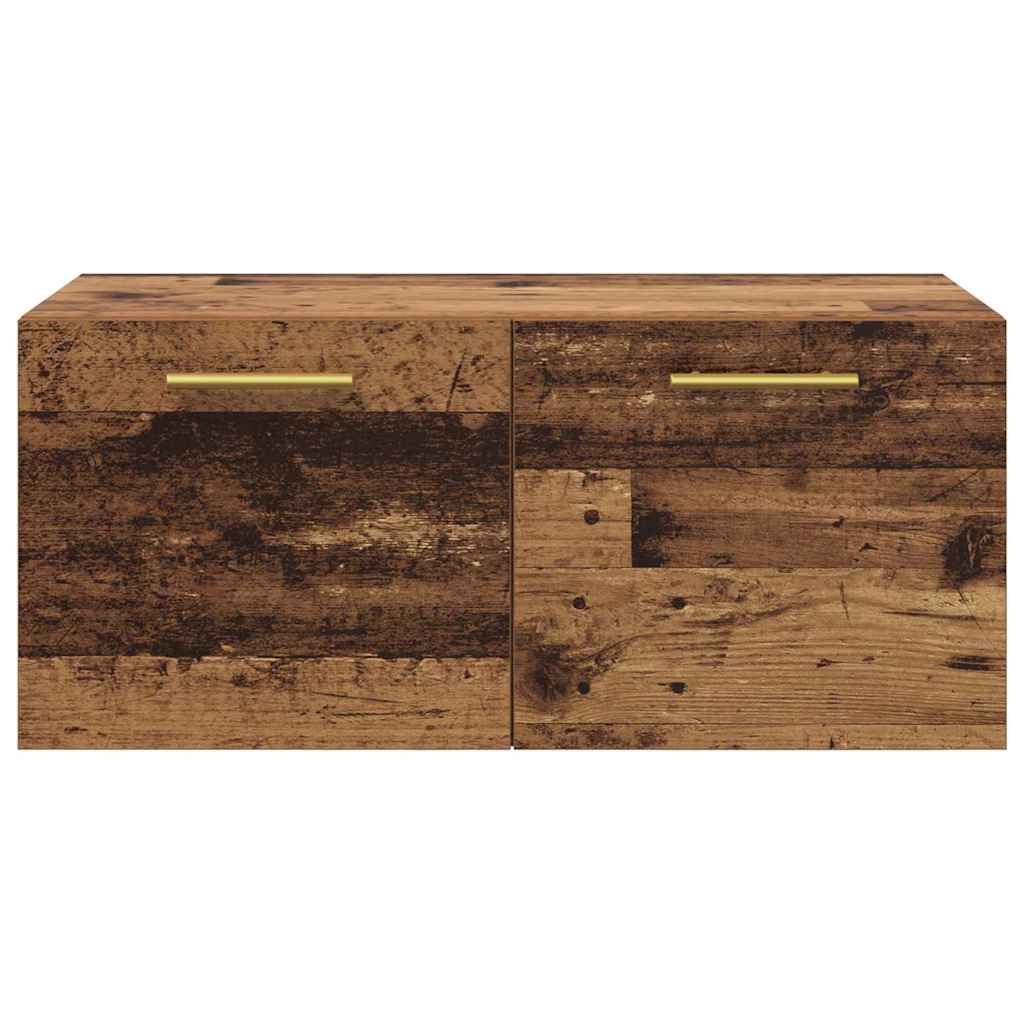 Dulap de perete Lemn vechi 80 x 36.5 x 35 cm Lemn compozit GartenMobel Dekor