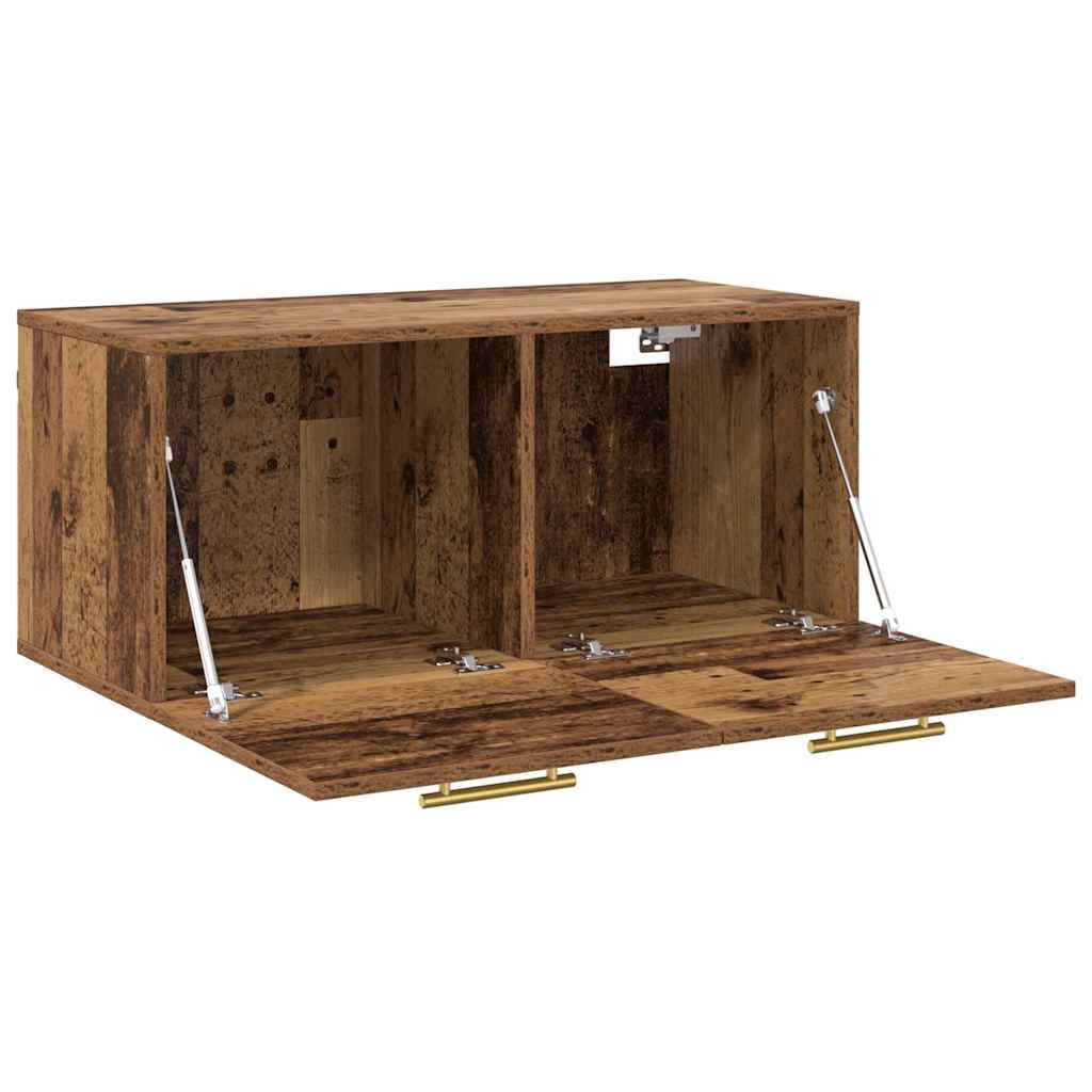 Dulap de perete Lemn vechi 80 x 36.5 x 35 cm Lemn compozit GartenMobel Dekor