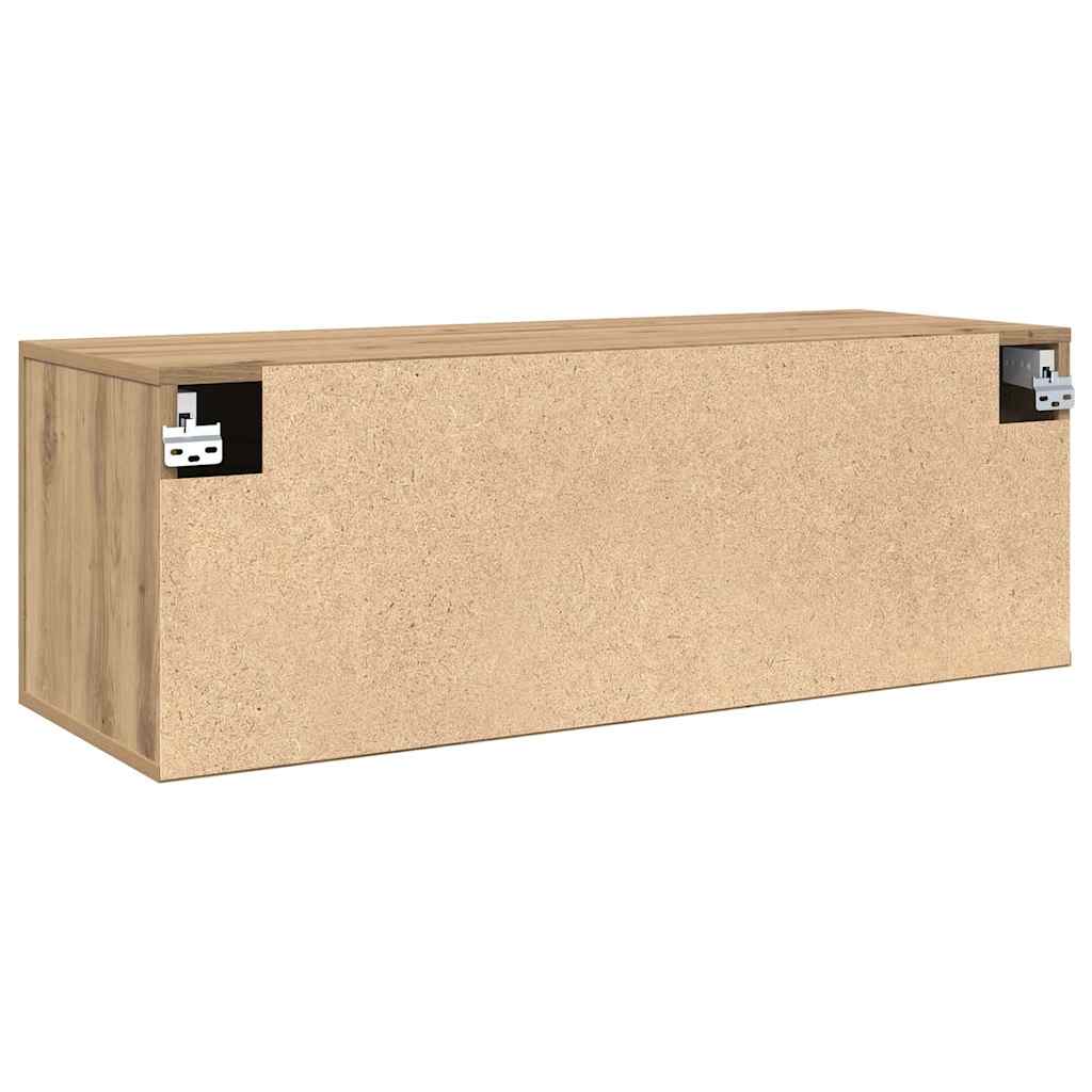 Dulap de perete Pe perete stejar artizanal 100 x 36.5 x 35 cm GartenMobel Dekor