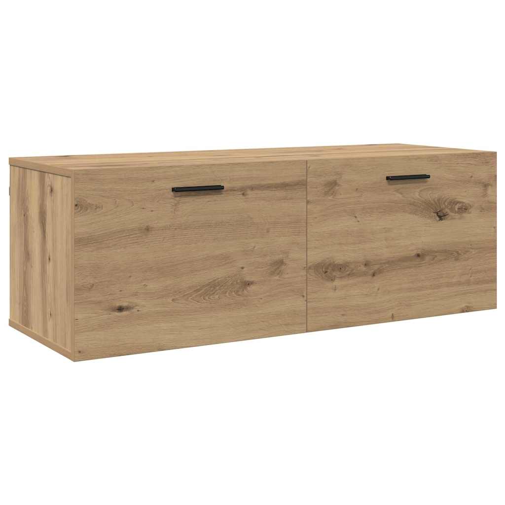 Dulap de perete Pe perete stejar artizanal 100 x 36.5 x 35 cm GartenMobel Dekor