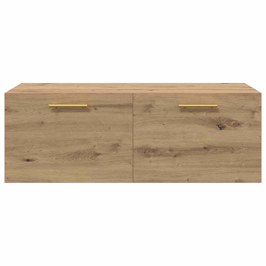 Dulap de perete Pe perete stejar artizanal 100 x 36.5 x 35 cm GartenMobel Dekor