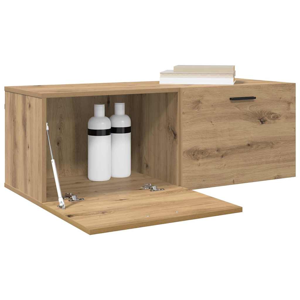 Dulap de perete Pe perete stejar artizanal 100 x 36.5 x 35 cm GartenMobel Dekor