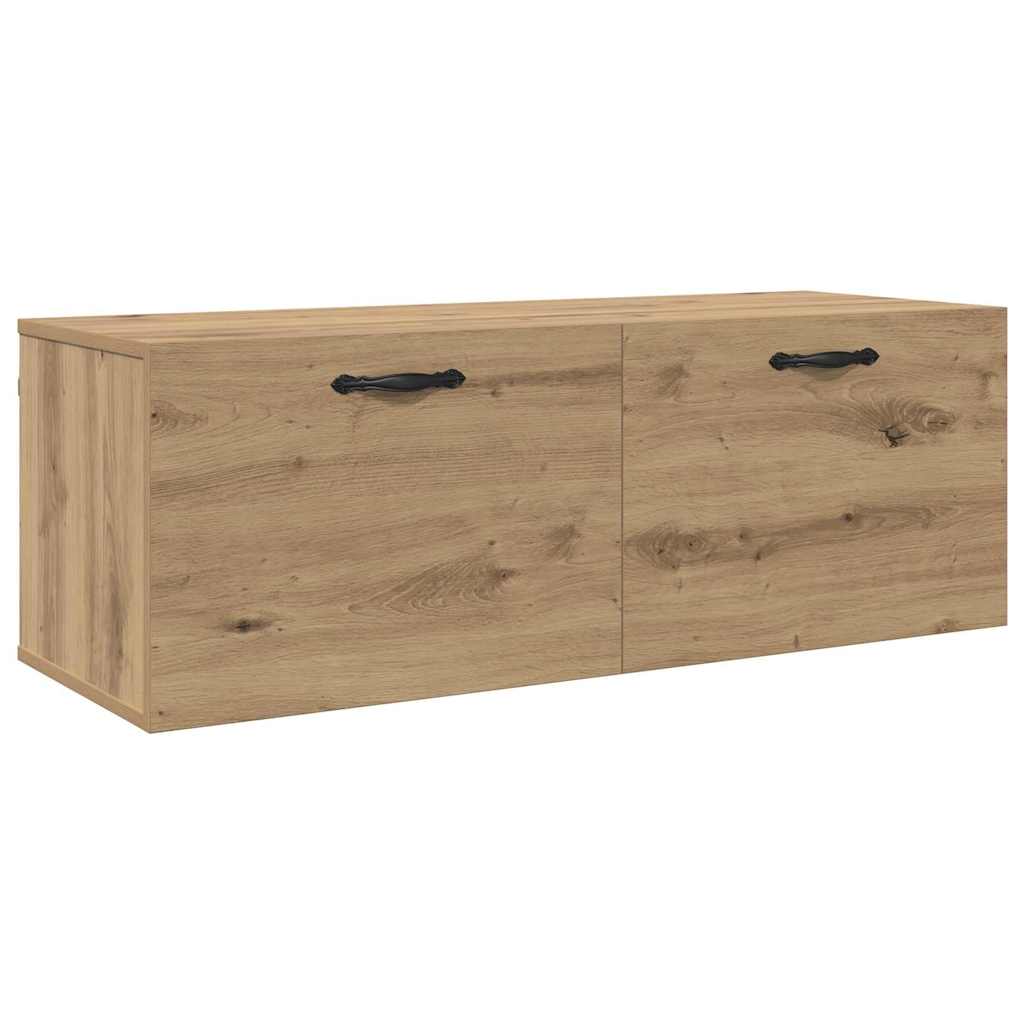 Dulap de perete Pe perete stejar artizanal 100 x 36.5 x 35 cm GartenMobel Dekor