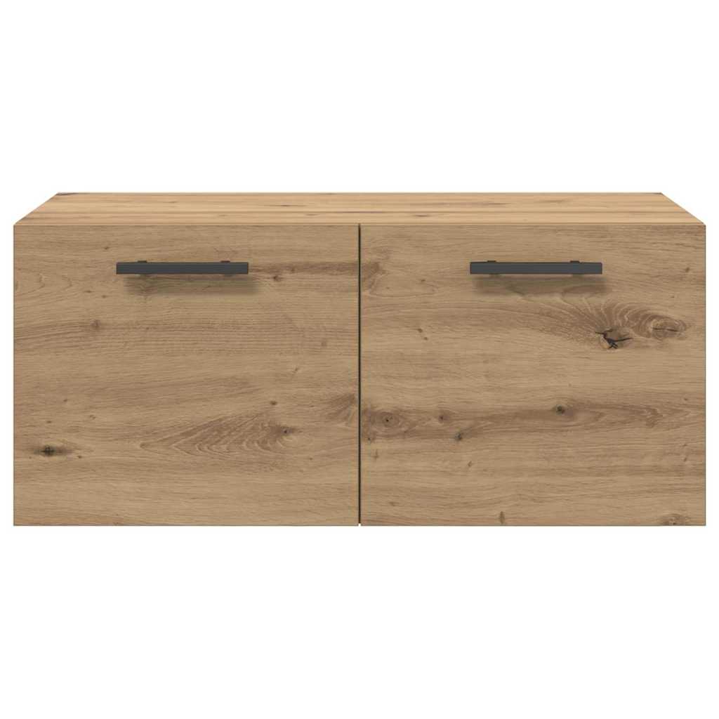 Dulap de perete Pe perete stejar artizanal 80 x 36.5 x 35 cm GartenMobel Dekor