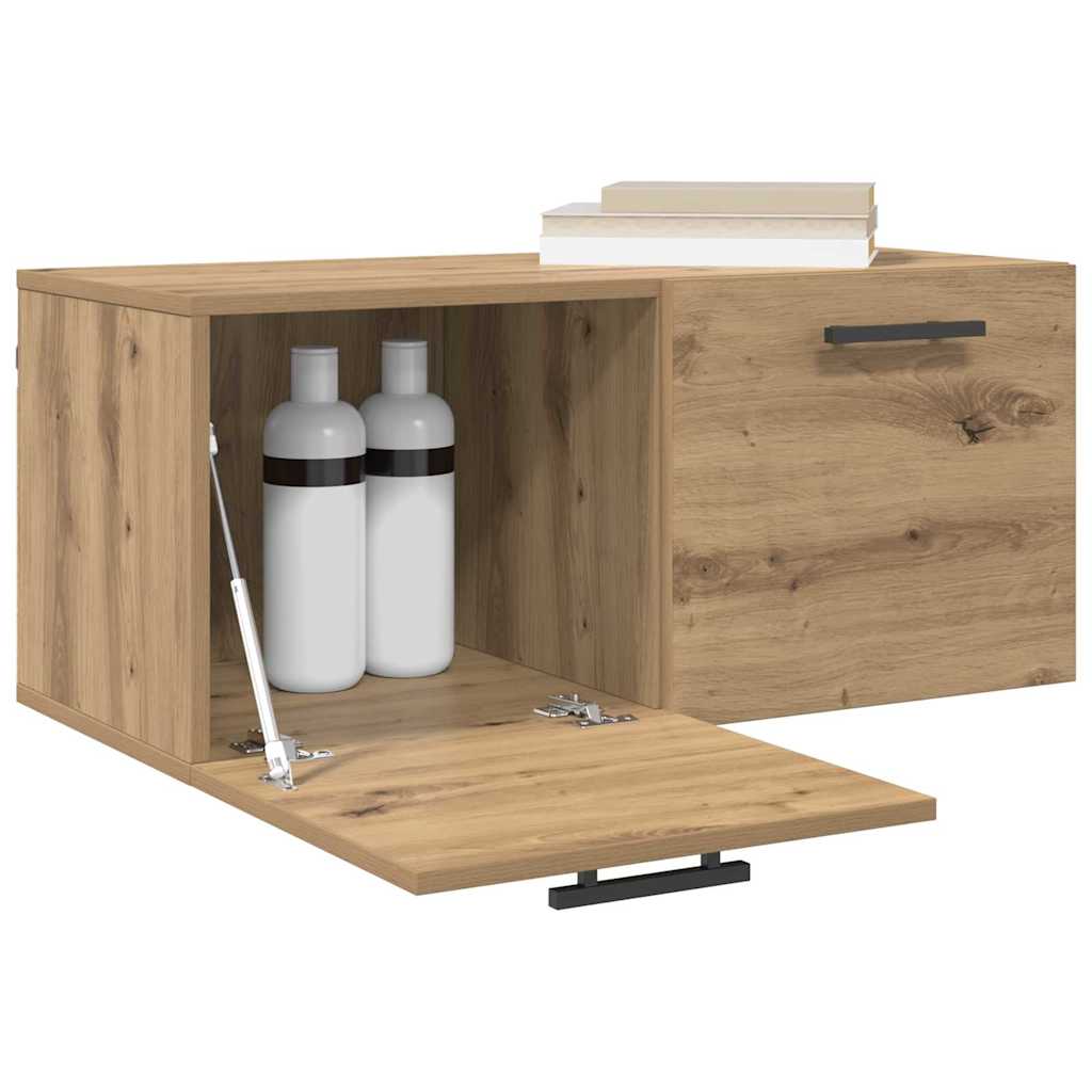 Dulap de perete Pe perete stejar artizanal 80 x 36.5 x 35 cm GartenMobel Dekor
