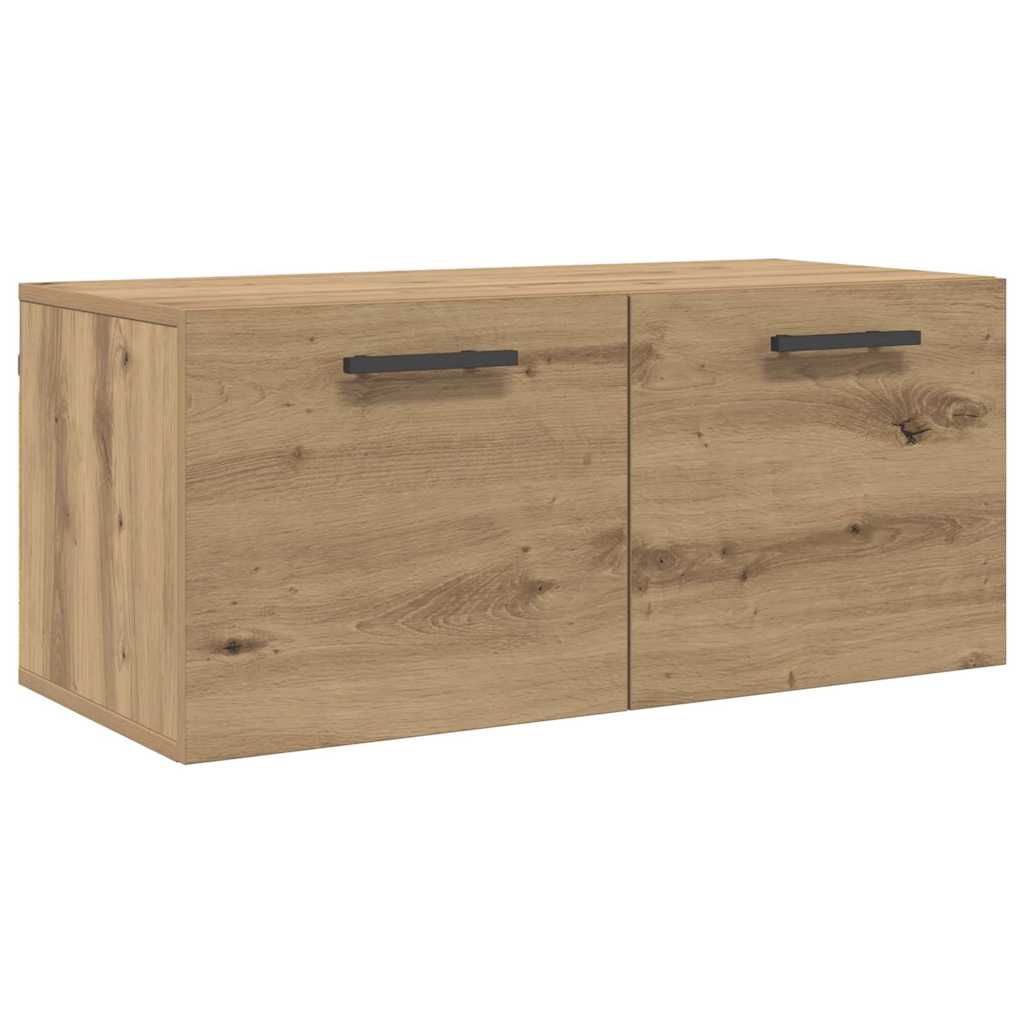 Dulap de perete Pe perete stejar artizanal 80 x 36.5 x 35 cm GartenMobel Dekor