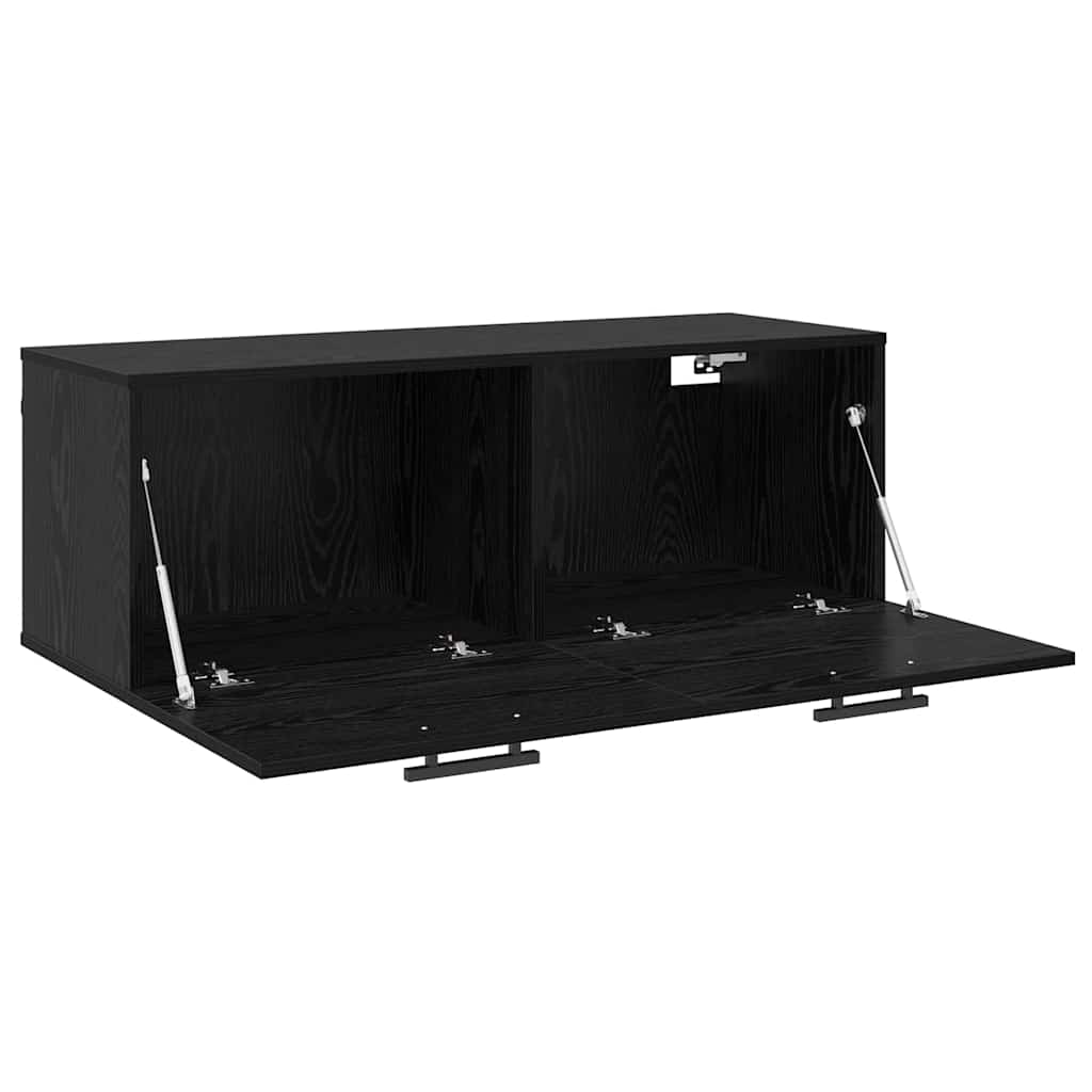 Dulap de perete Stejar negru 100 x 36.5 x 35 cm Lemn compozit GartenMobel Dekor