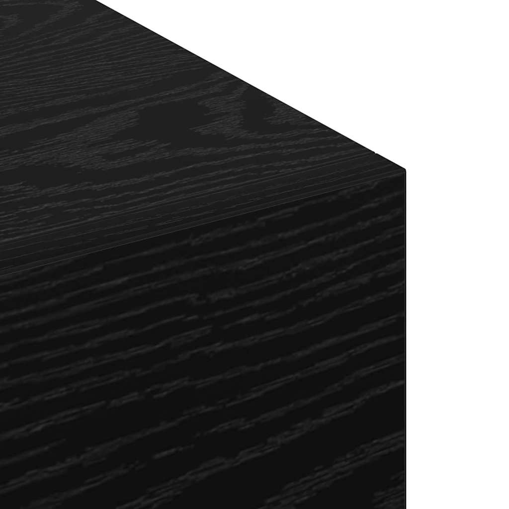 Dulap de perete Stejar negru 100 x 36.5 x 35 cm Lemn compozit GartenMobel Dekor