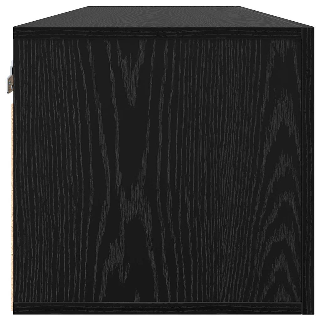 Dulap de perete Stejar negru 100 x 36.5 x 35 cm Lemn compozit GartenMobel Dekor