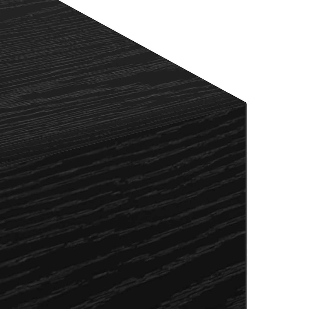 Dulap de perete Stejar negru 100 x 36.5 x 35 cm Lemn compozit GartenMobel Dekor