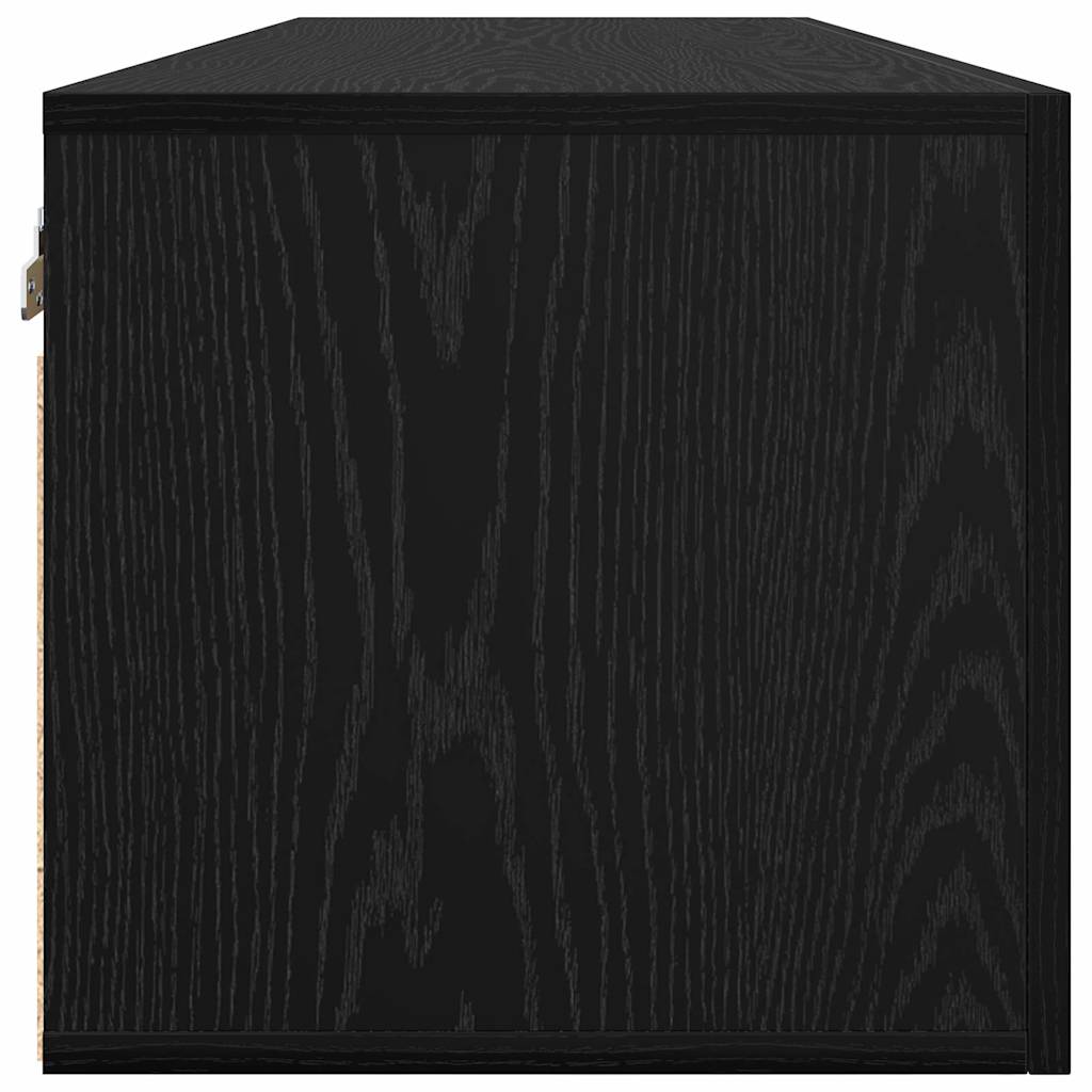 Dulap de perete Stejar negru 100 x 36.5 x 35 cm Lemn compozit GartenMobel Dekor